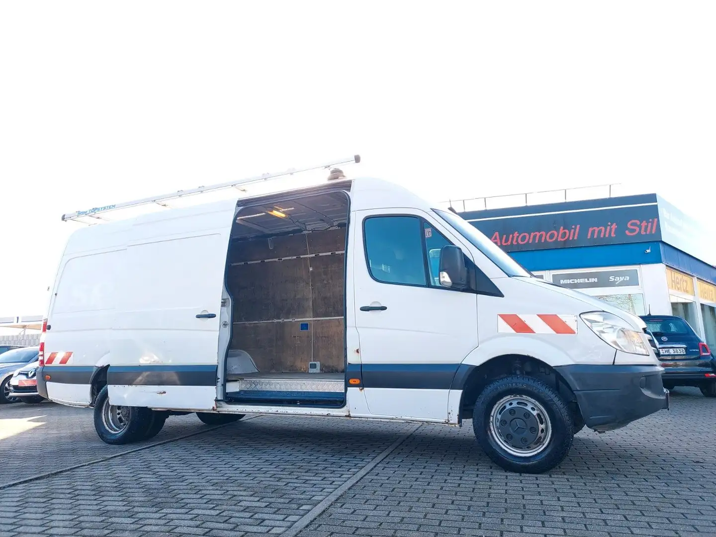 Mercedes-Benz Sprinter II Kasten 516 Maxi lang hoch 5t Alb - 2
