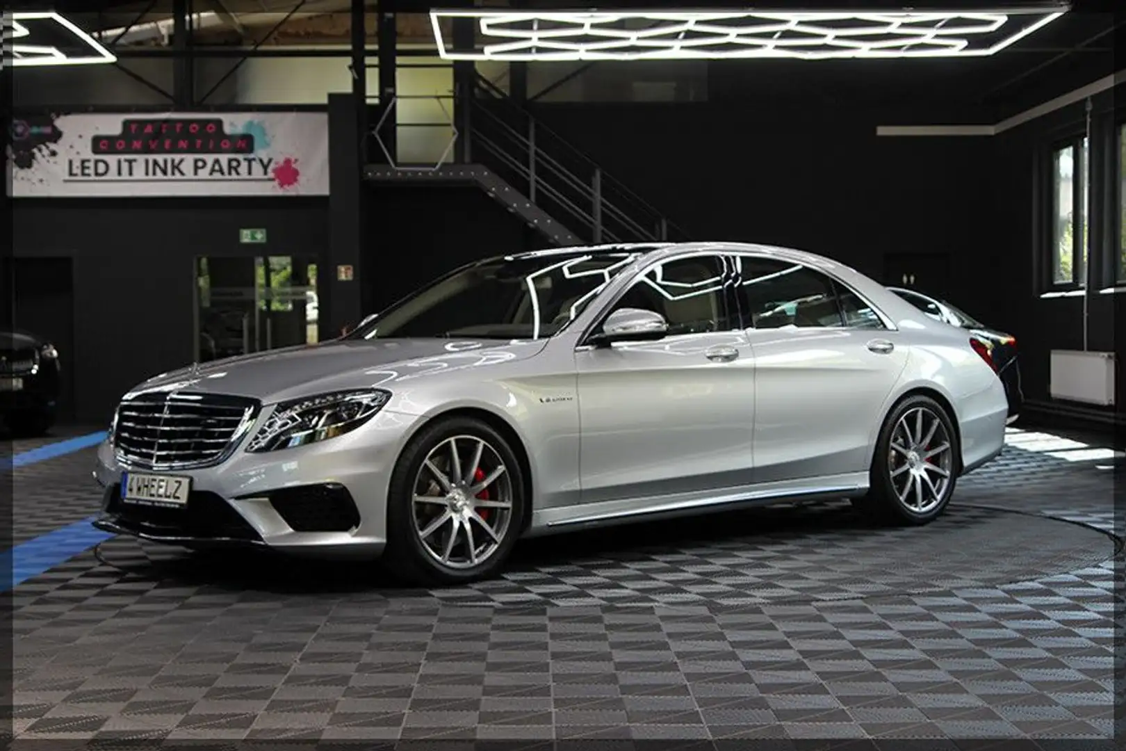 Mercedes-Benz S 63 AMG 4MATIC L PANO / NAVI / CAM Argent - 2