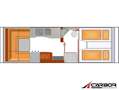 Phoenix A 7400 RSL / RUNDSITZ / LÄNGSBETTEN/ IVECO DAILY Weiß - thumbnail 6