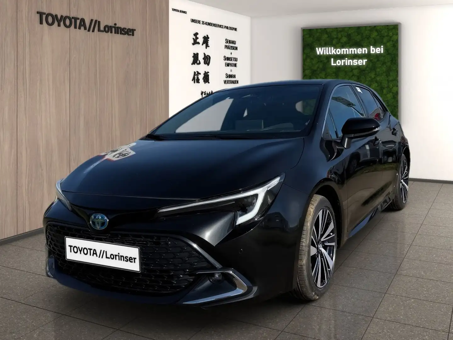 Toyota Corolla 1.8 Teamplayer Kam.+KlimaA+LED+PDC+SHZ Schwarz - 1