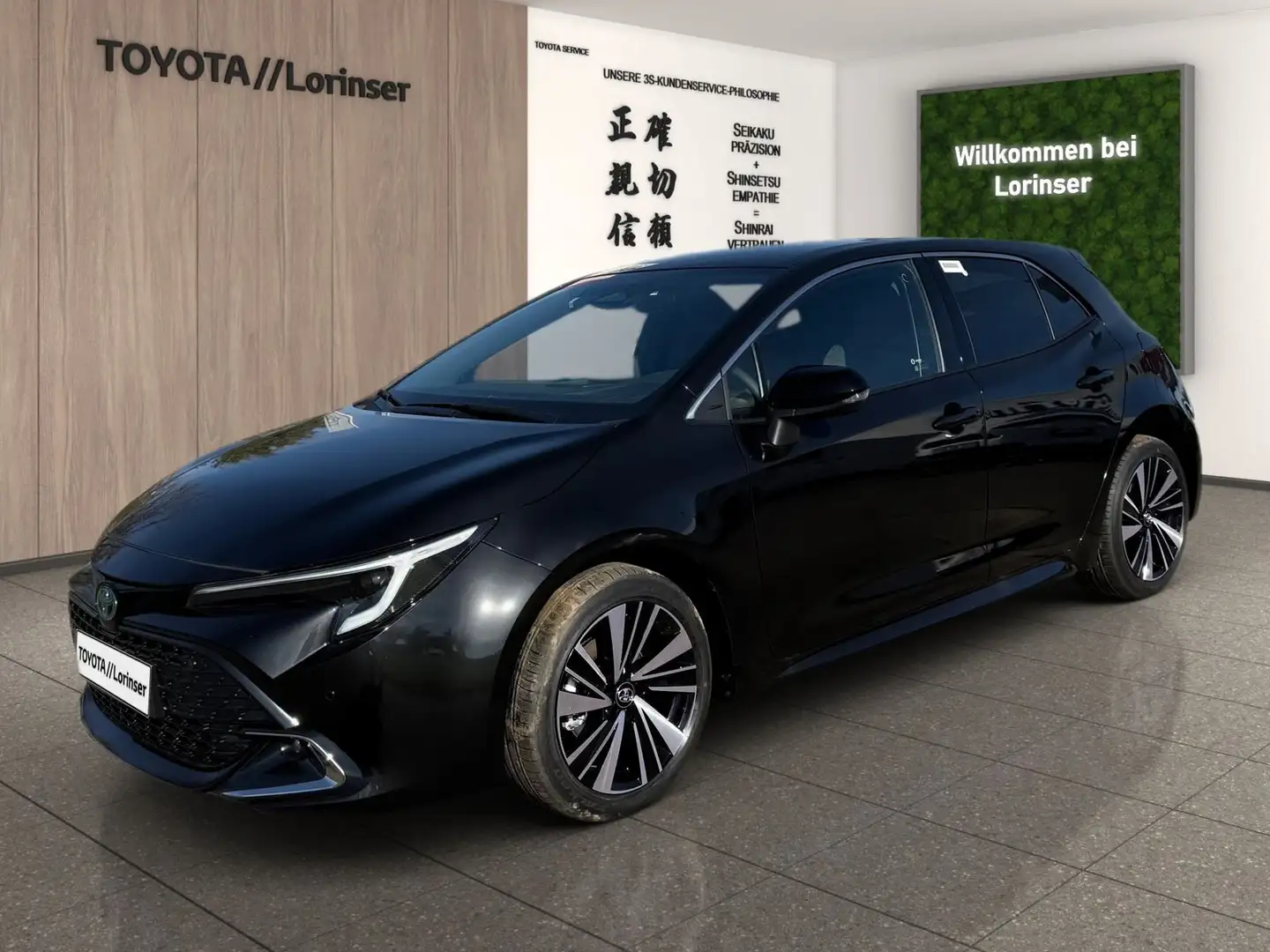 Toyota Corolla 1.8 Teamplayer Kam.+KlimaA+LED+PDC+SHZ Schwarz - 2