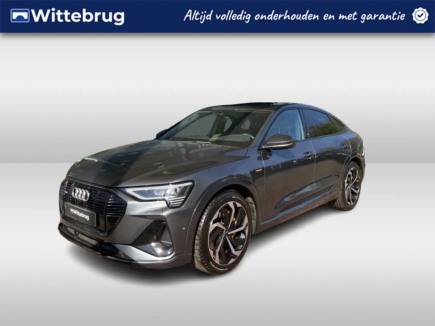 Audi e-tron Sportback 50 quattro S edition 71 kWh / 360 Camera Grijs - 1