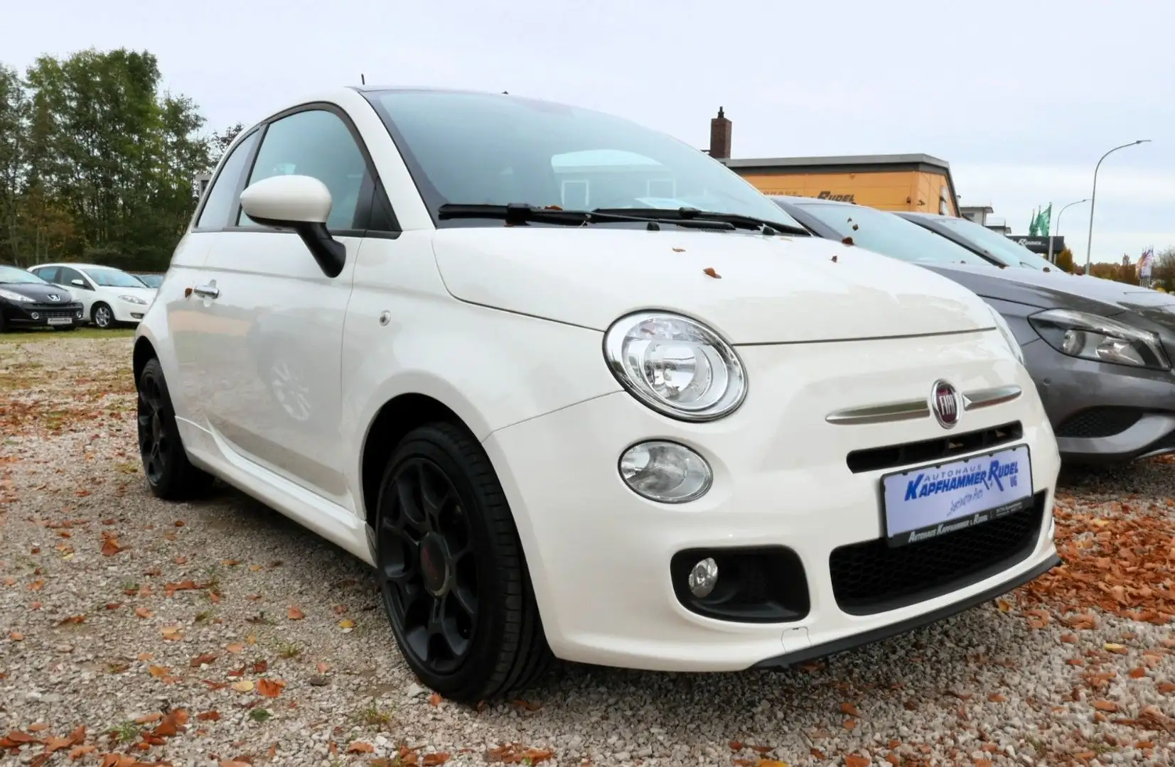 Fiat 500 Weiß - 1