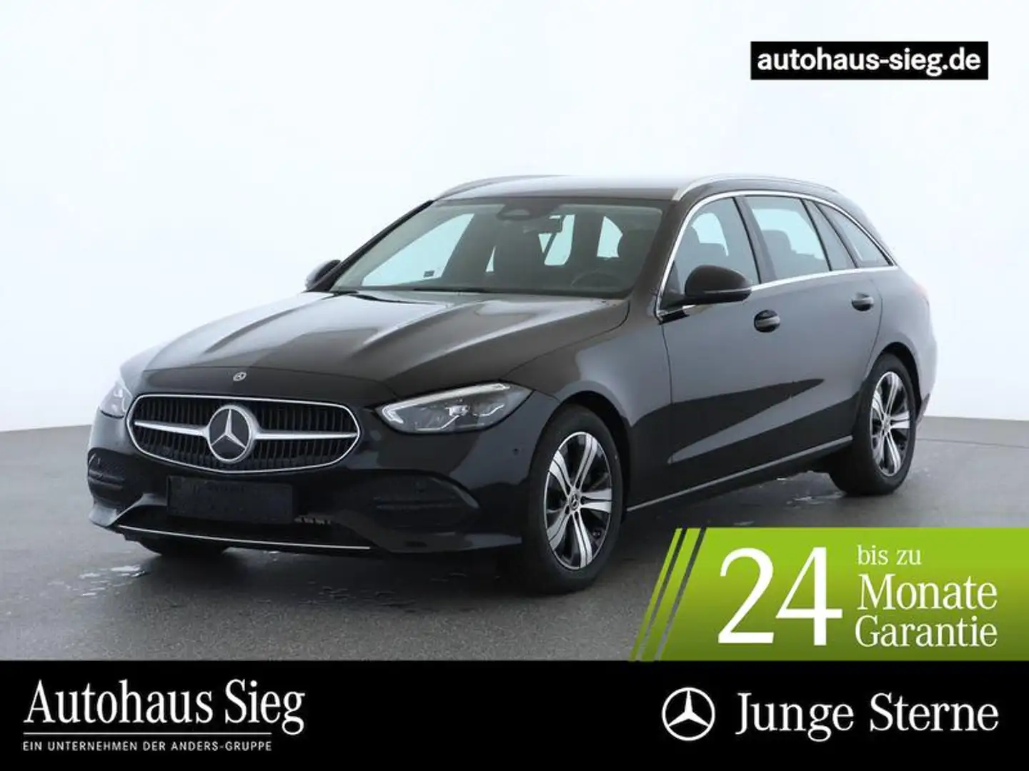 Mercedes-Benz C 220 d T Avantgarde+MBUX+LED+AHK+Kamera+PDC+SHZ Nero - 1