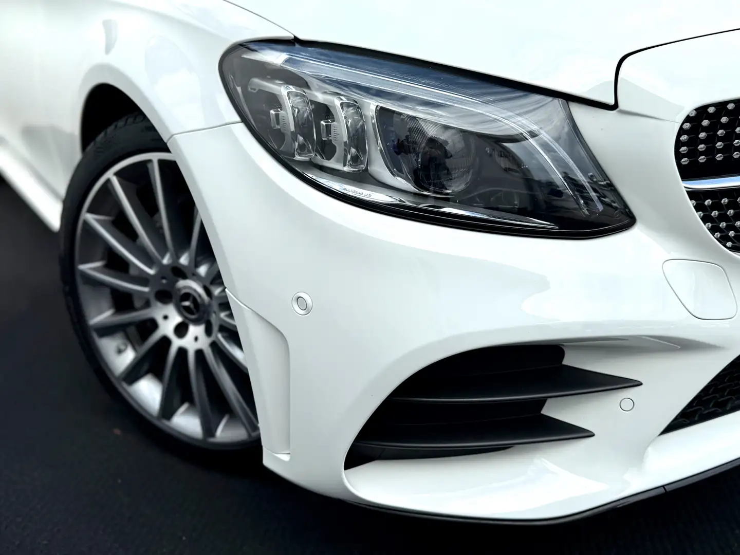 Mercedes-Benz C 220 C 220d T Amg-Line Blanc - 2
