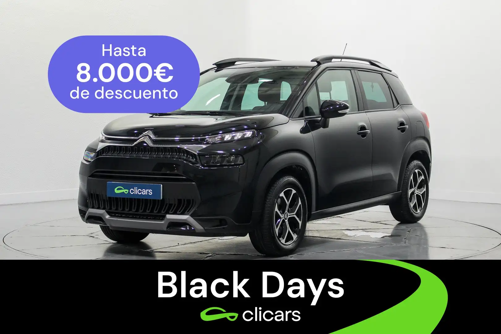 Citroen C3 Aircross Puretech S&S Plus 110 Noir - 1