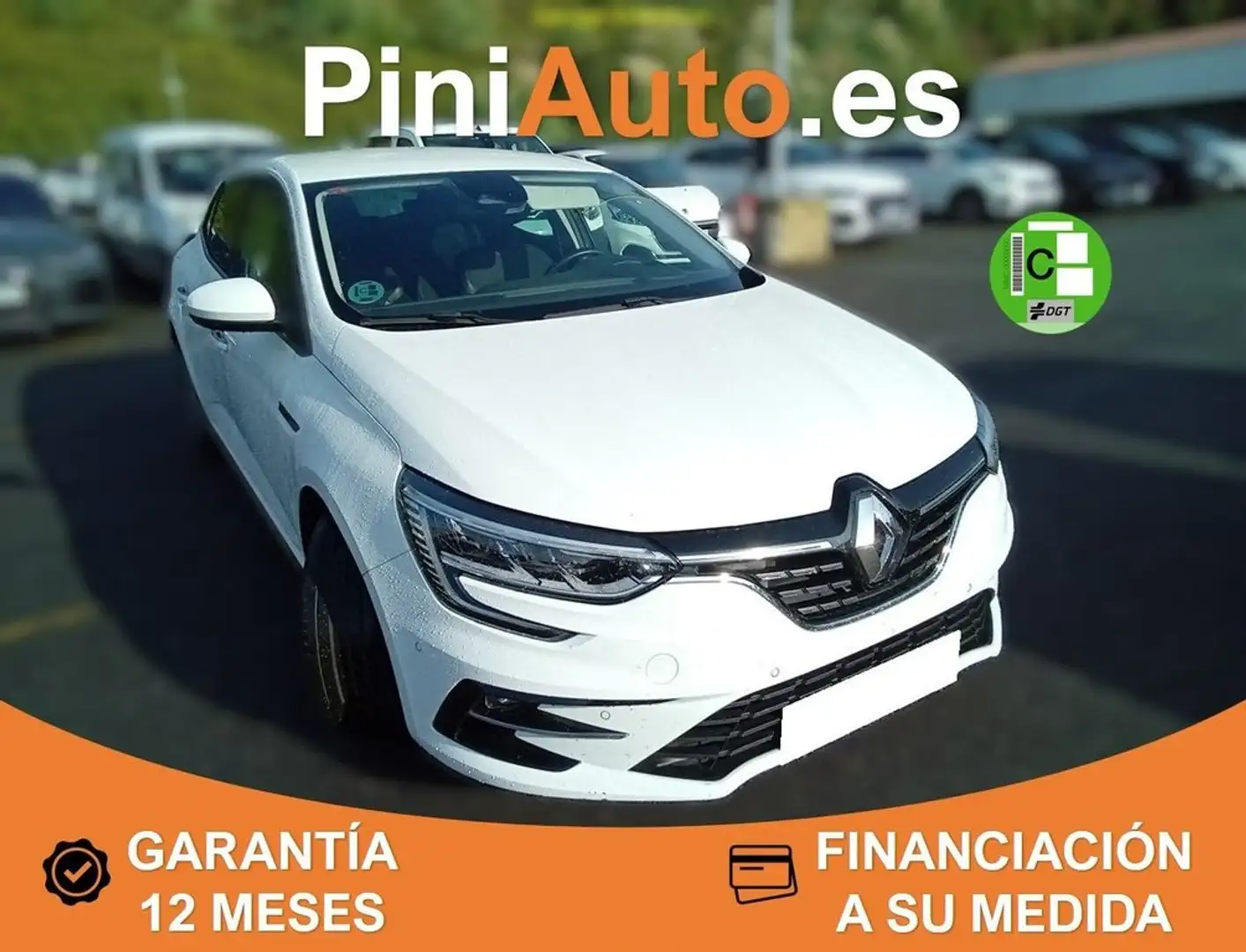 Renault Megane Zen Blue dCi 85 kW (115CV) EDC Weiß - 1