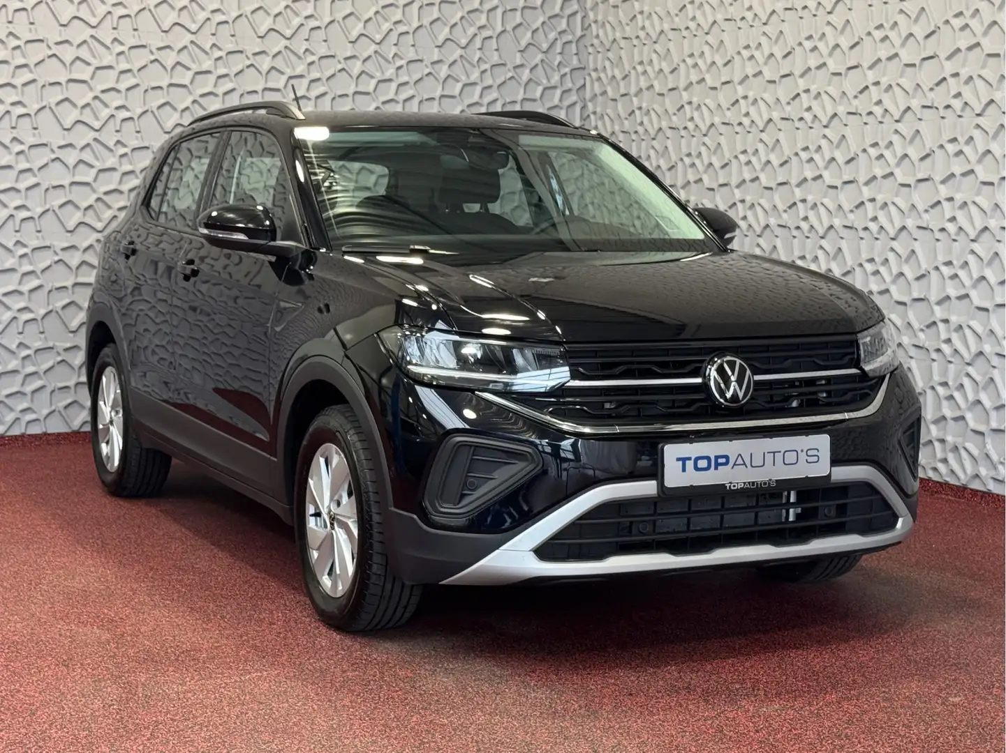 Volkswagen T-Cross DE VERNIEUWDE T-CROSS 116PK CAMERA VIR.COCKPIT STO Zwart - 2