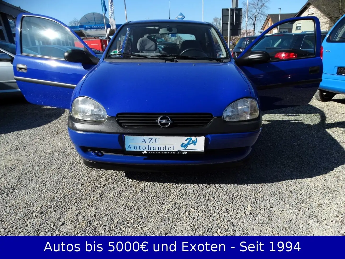 Opel Corsa 1.4i Automatik - Wenig KM Azul - 2