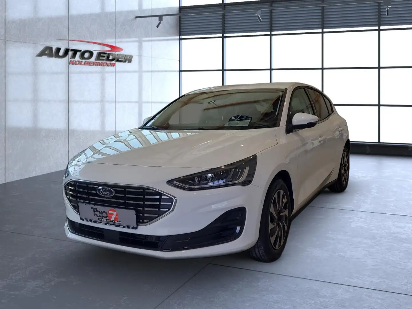 Ford Focus Titanium Bluetooth Navi LED Klima Weiß - 2