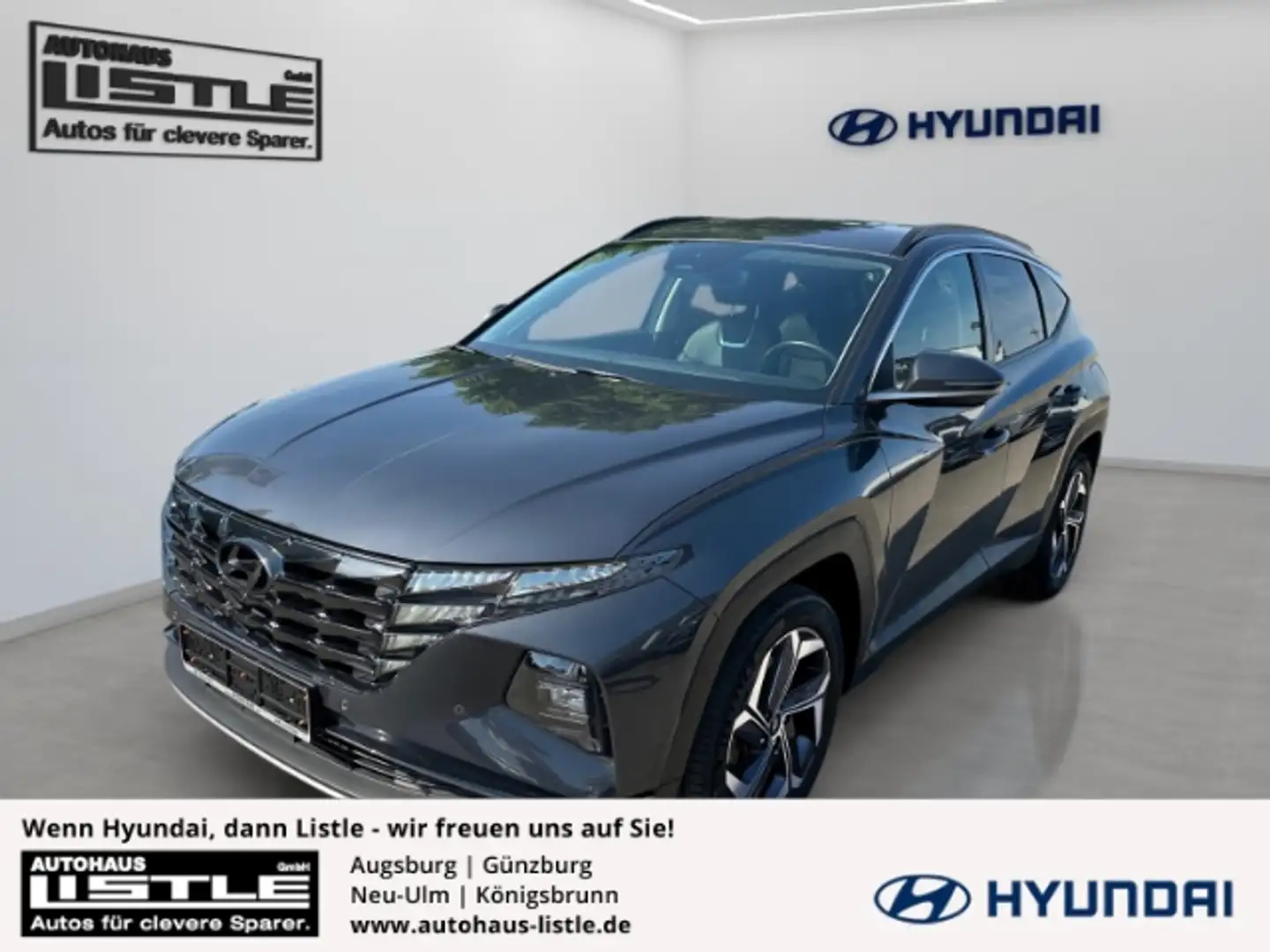 Hyundai TUCSON Prime Plug-In Hybrid 4WD 1.6 T-GDI -EU6d Navi Lede Zwart - 1