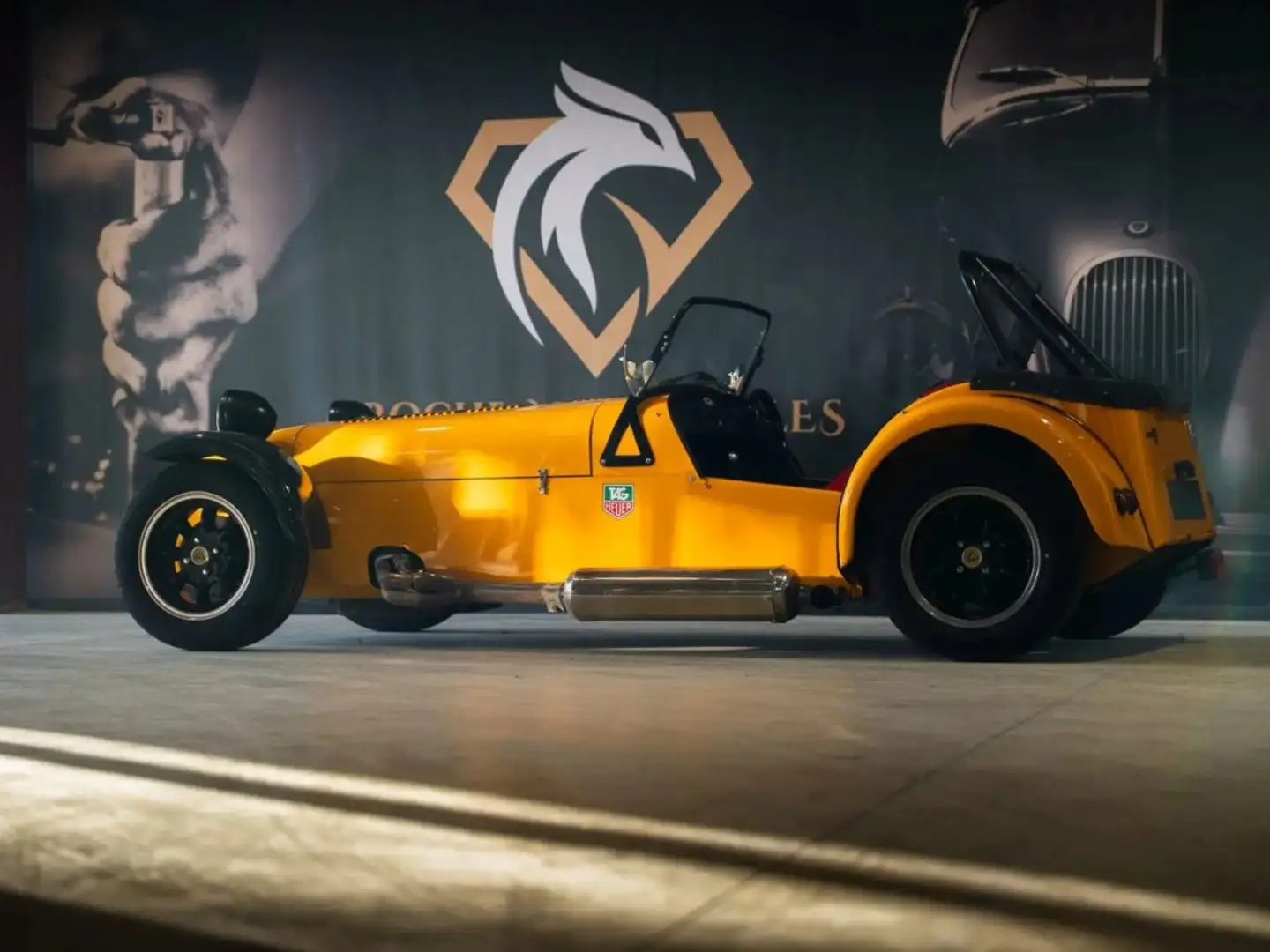 Caterham Seven S3 2.0 Zetec Race Line Gelb - 2