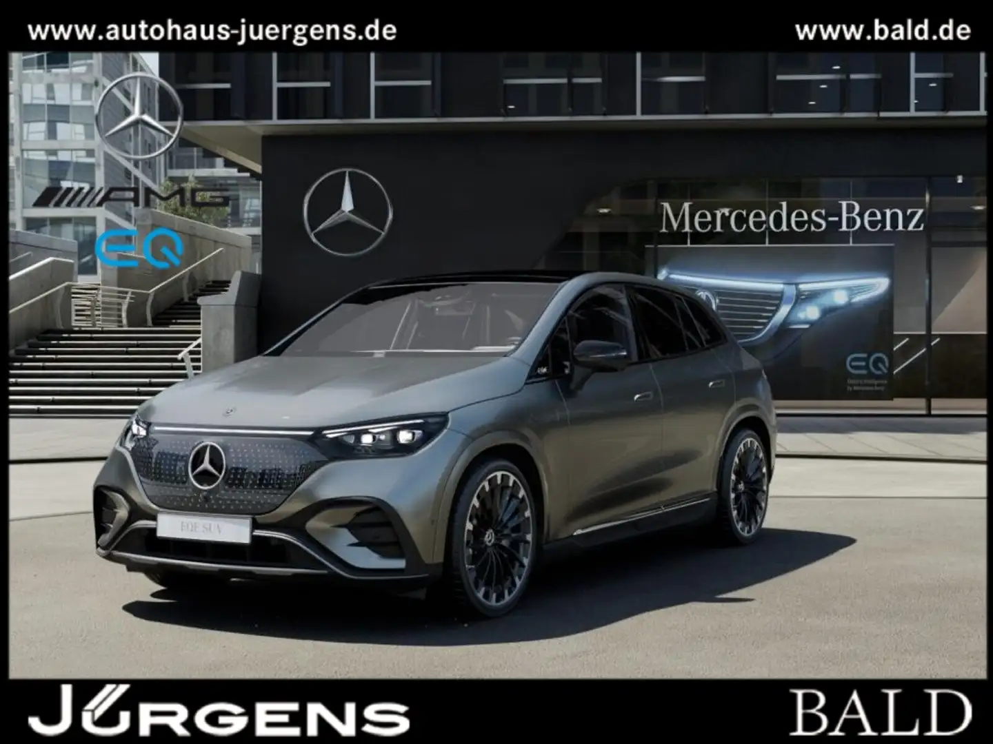 Mercedes-Benz EQE SUV EQE 350+ SUV AMG-Sport/Pano/ARIM/HAL/AHK/Sitzkli Gris - 1