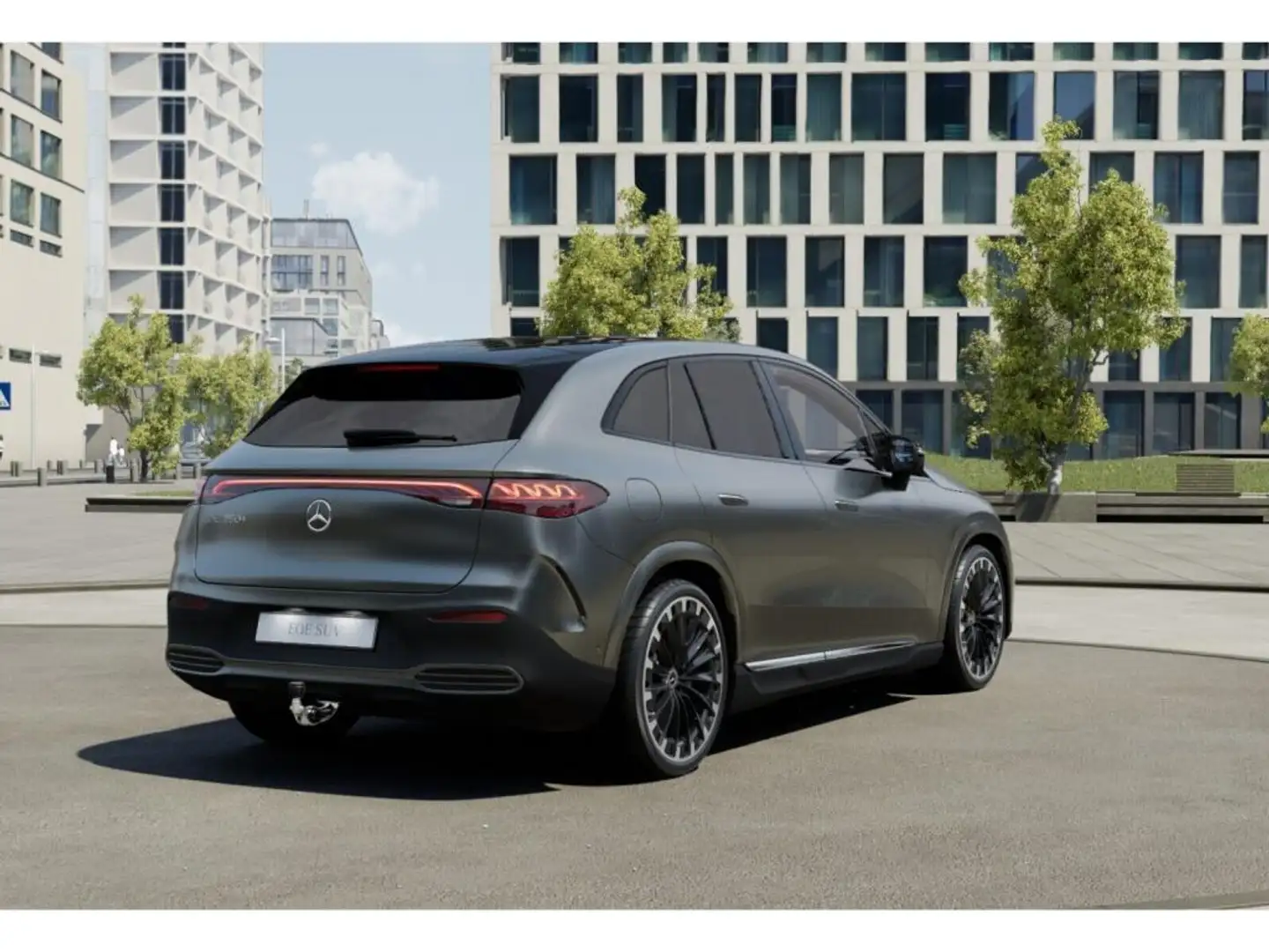 Mercedes-Benz EQE SUV EQE 350+ SUV AMG-Sport/Pano/ARIM/HAL/AHK/Sitzkli Grau - 2