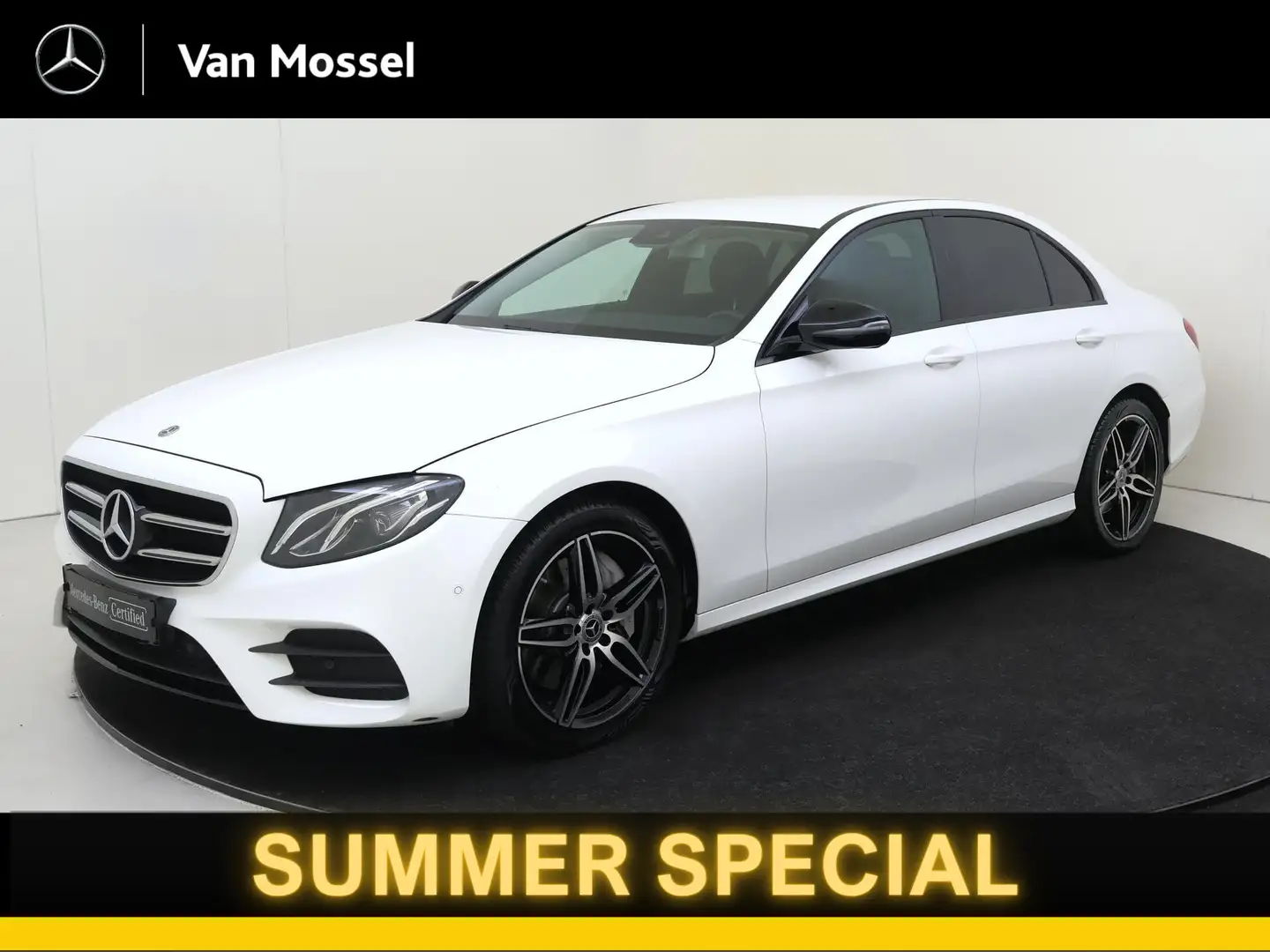 Mercedes-Benz E 350 e Business Solution AMG-Line / Stoelverwarming / A Wit - 1