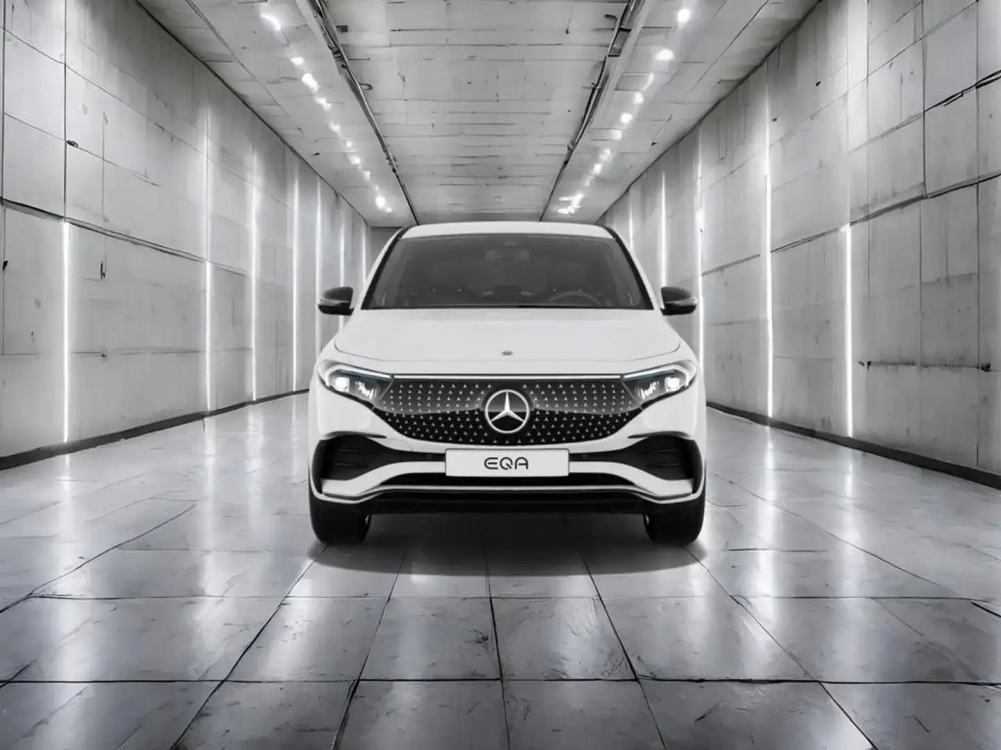 Mercedes-Benz EQA 350 4M +AMG+SHZ+AMBIENTE+AHK+KAMERA+NIGHTP. Weiß - 2