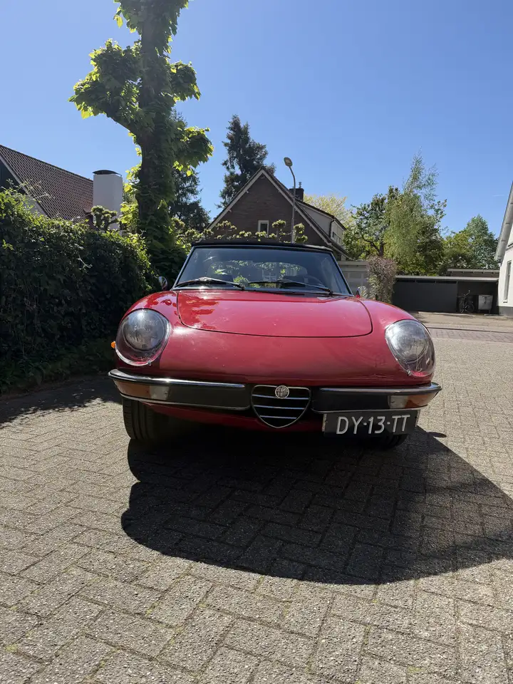 Alfa Romeo Spider 1600 Rood Gerestaureerd. Taxatierapport Aanwezig, foto 4