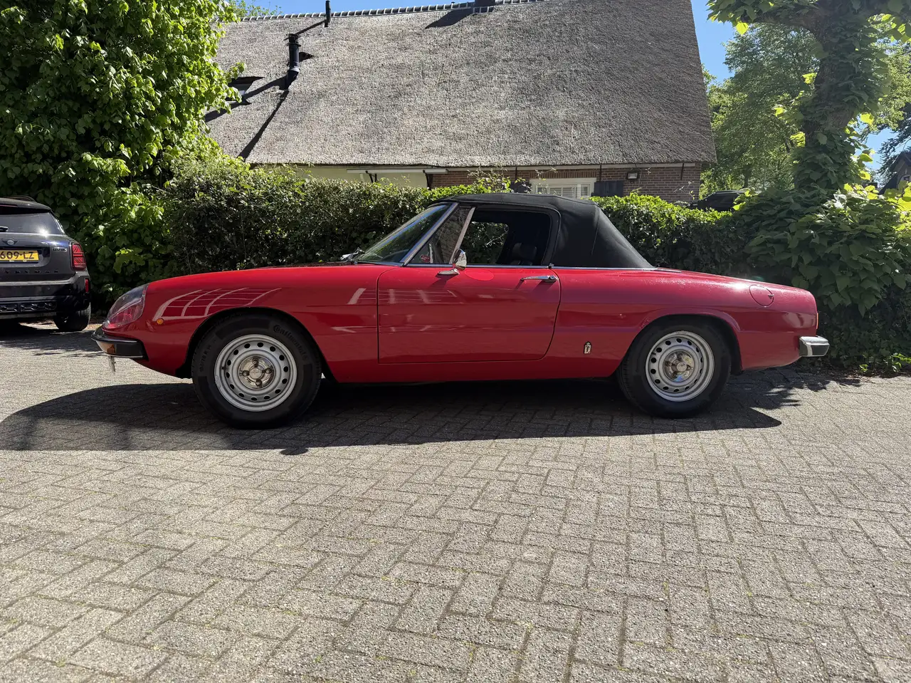 Alfa Romeo Spider 1600 Rood Gerestaureerd. Taxatierapport Aanwezig, foto 2