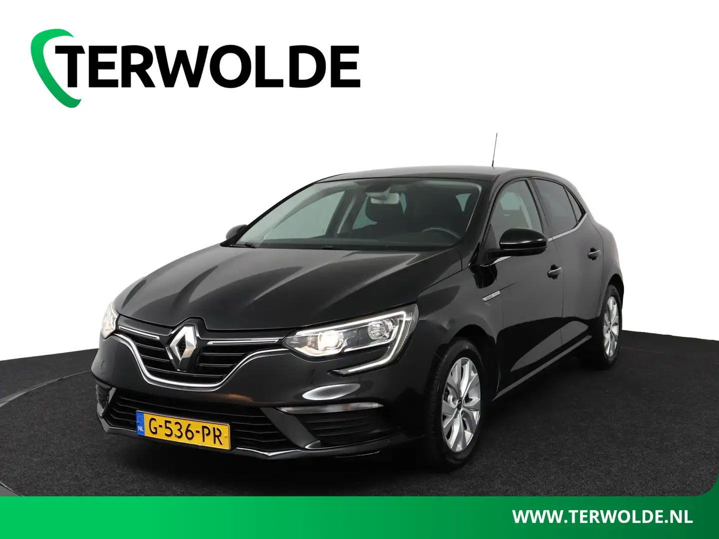 Renault Megane TCe 115 GPF Limited | Climate Control | Cruise Con Zwart - 1