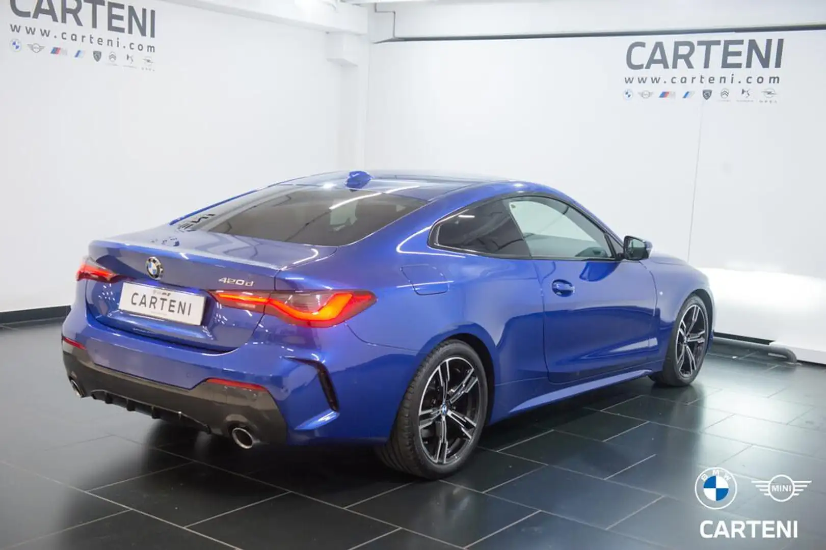 BMW 420 d Coupe mhev 48V Msport auto Azul - 2