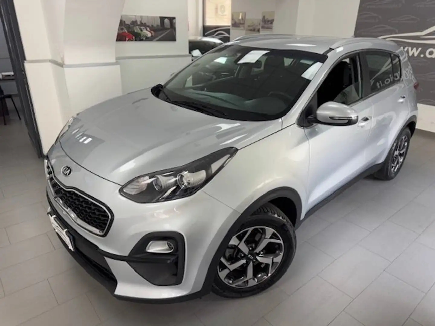 Kia Sportage Sportage 1.6 crdi mhev Business 136cv dct NAV TECH Argento - 1