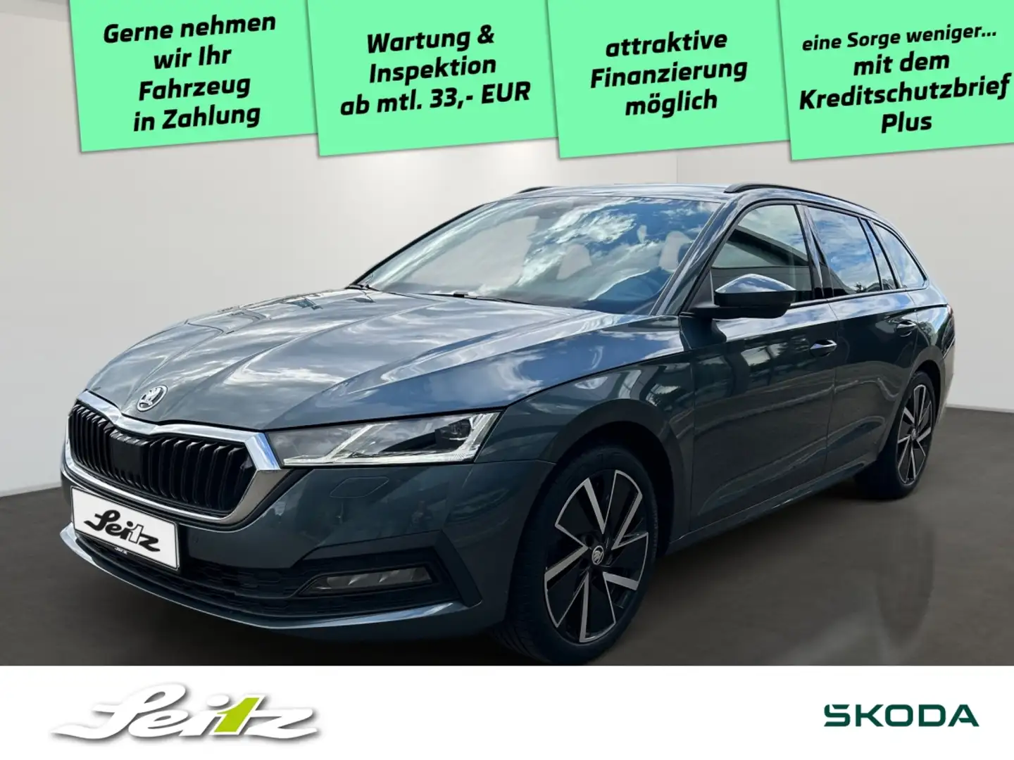 Skoda Octavia Combi 2.0 TDI Ambition *MATRIX*PDC*NAVI* Grau - 1