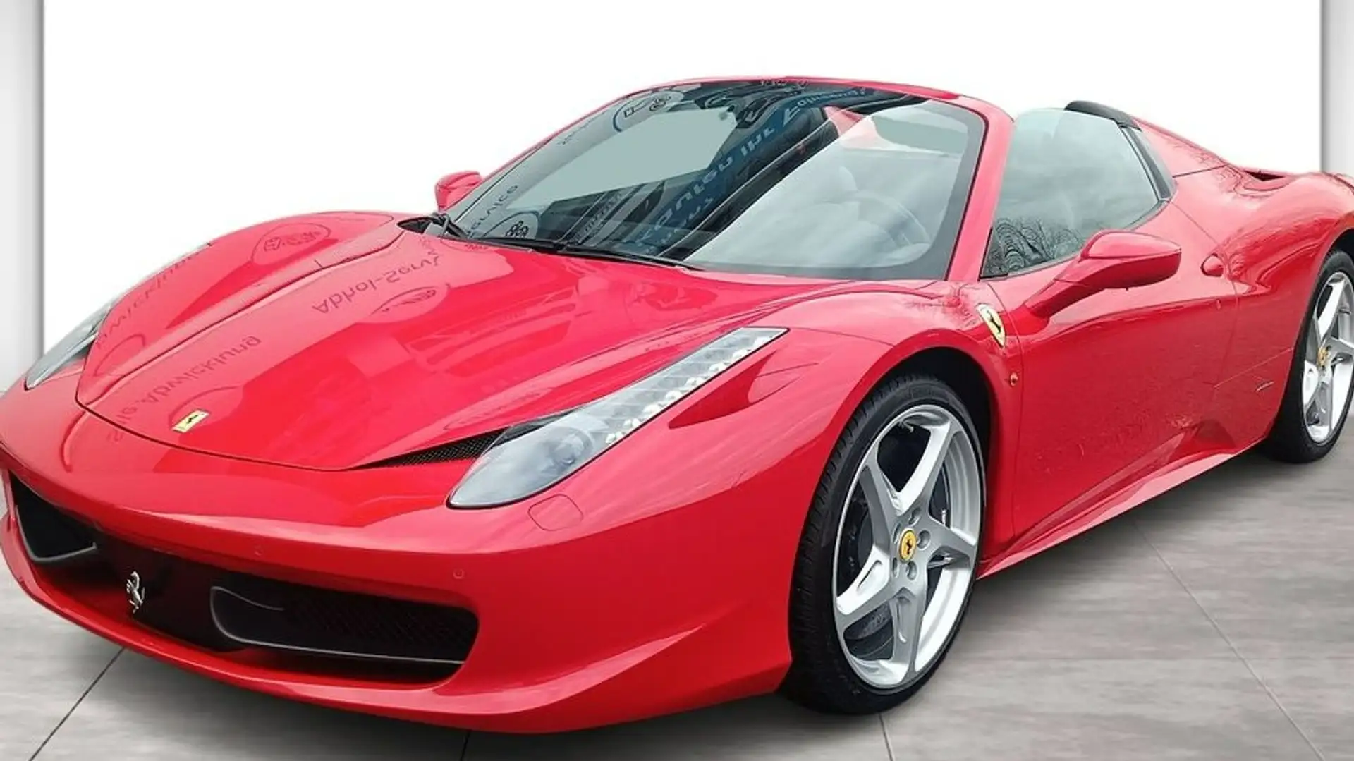 Ferrari 458 Spider Rojo - 1