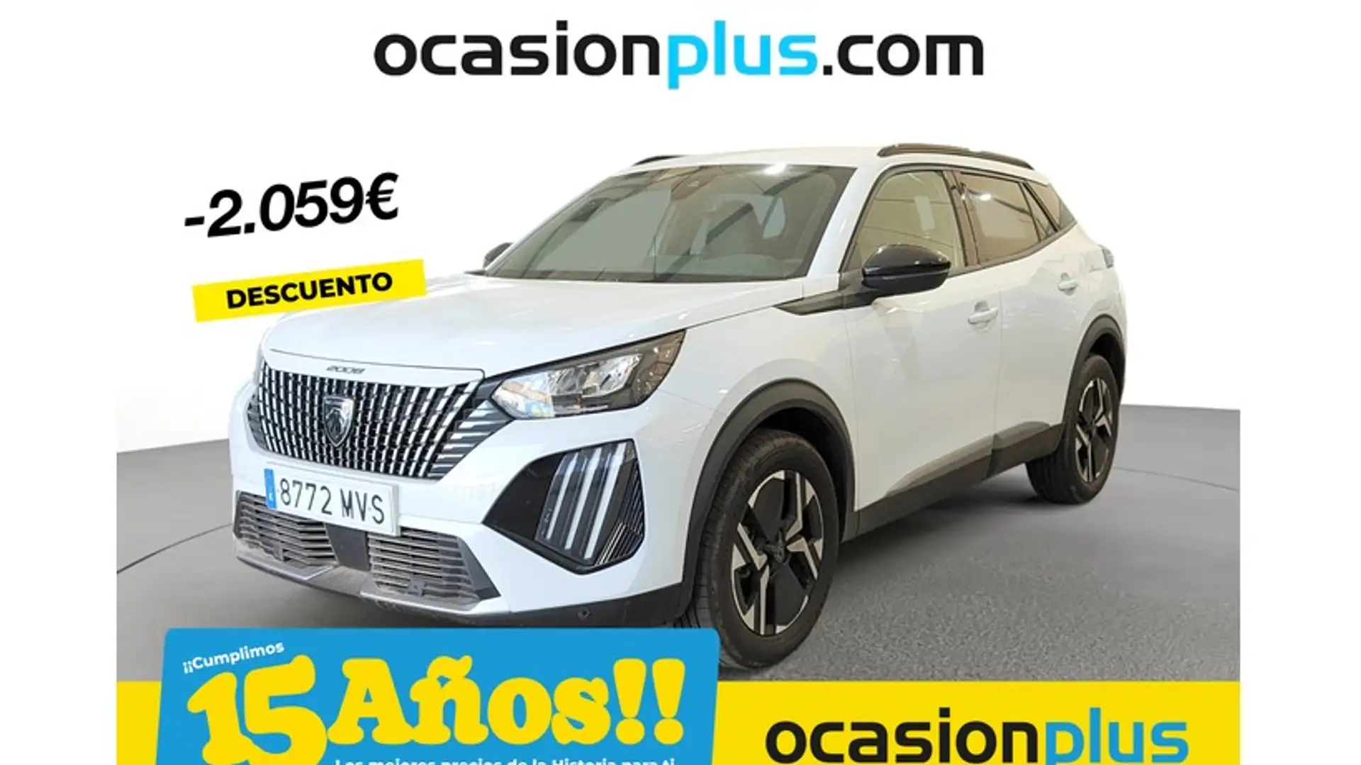 Peugeot 2008 1.2 PureTech S&S Allure EAT8 130 Blanco - 1