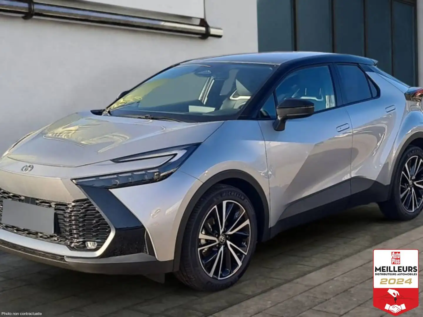 Toyota C-HR Hybride Rechargeable 225 Collection +Toit pano Gris - 1