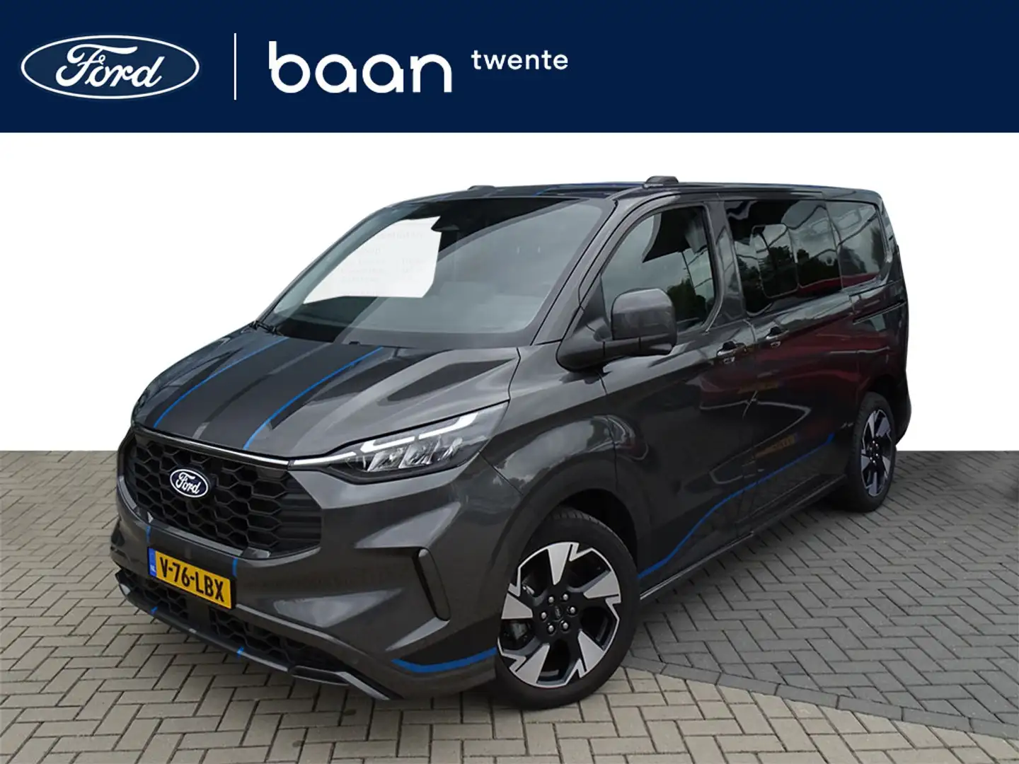 Ford Transit Custom 320 2.0 TDCI L1H1 Sport DC AWD | 170Pk | 19" LM | Gris - 1