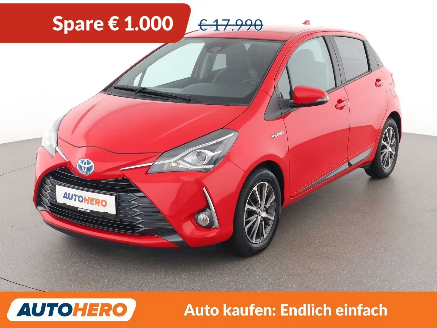 Toyota Yaris 1.5 Hybrid Active Y20 Rot - 1