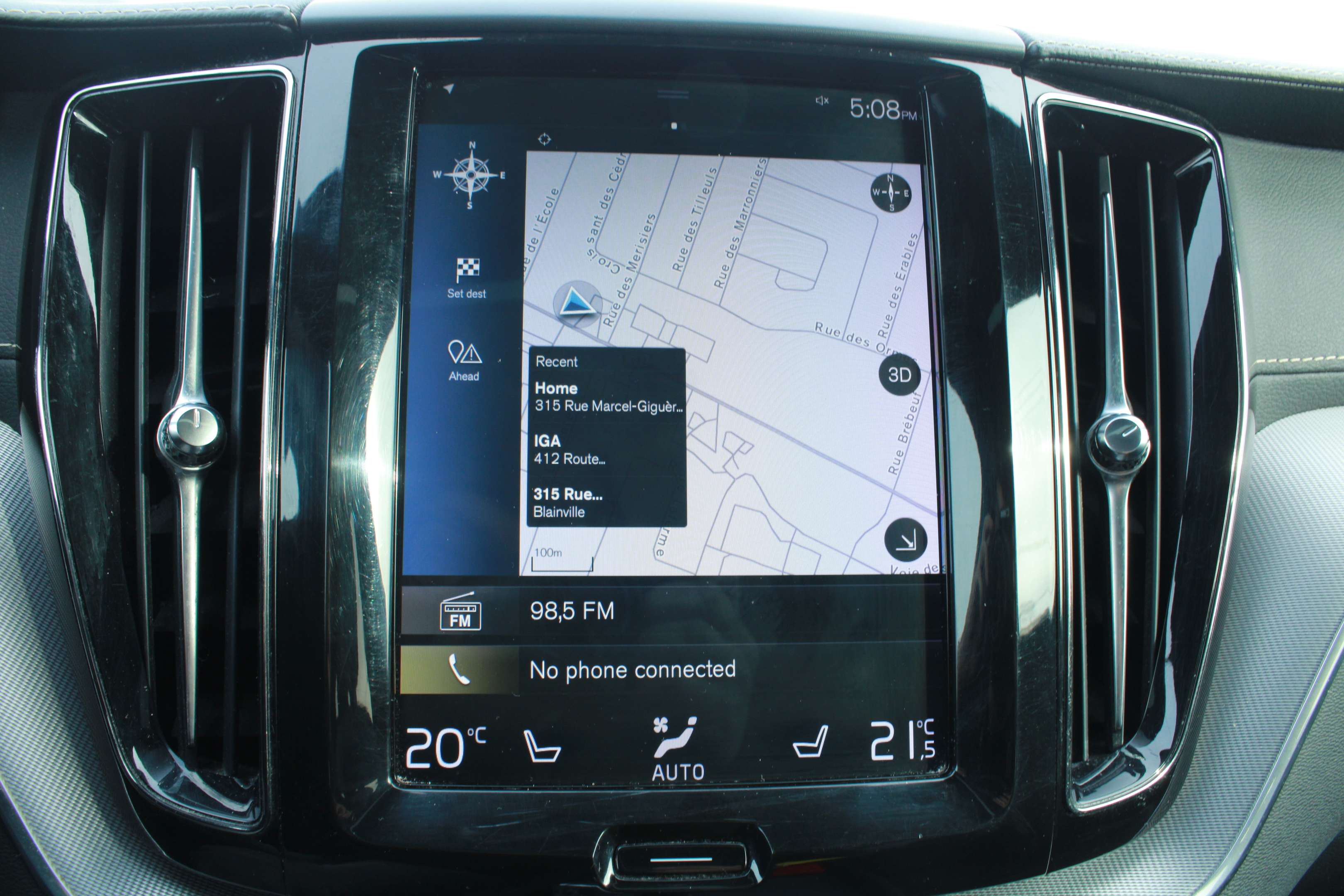 2018 Volvo XC60 T8 eAWD Plug-In Hybrid R-Design, MAGS, CUIR, A/C thumb 35