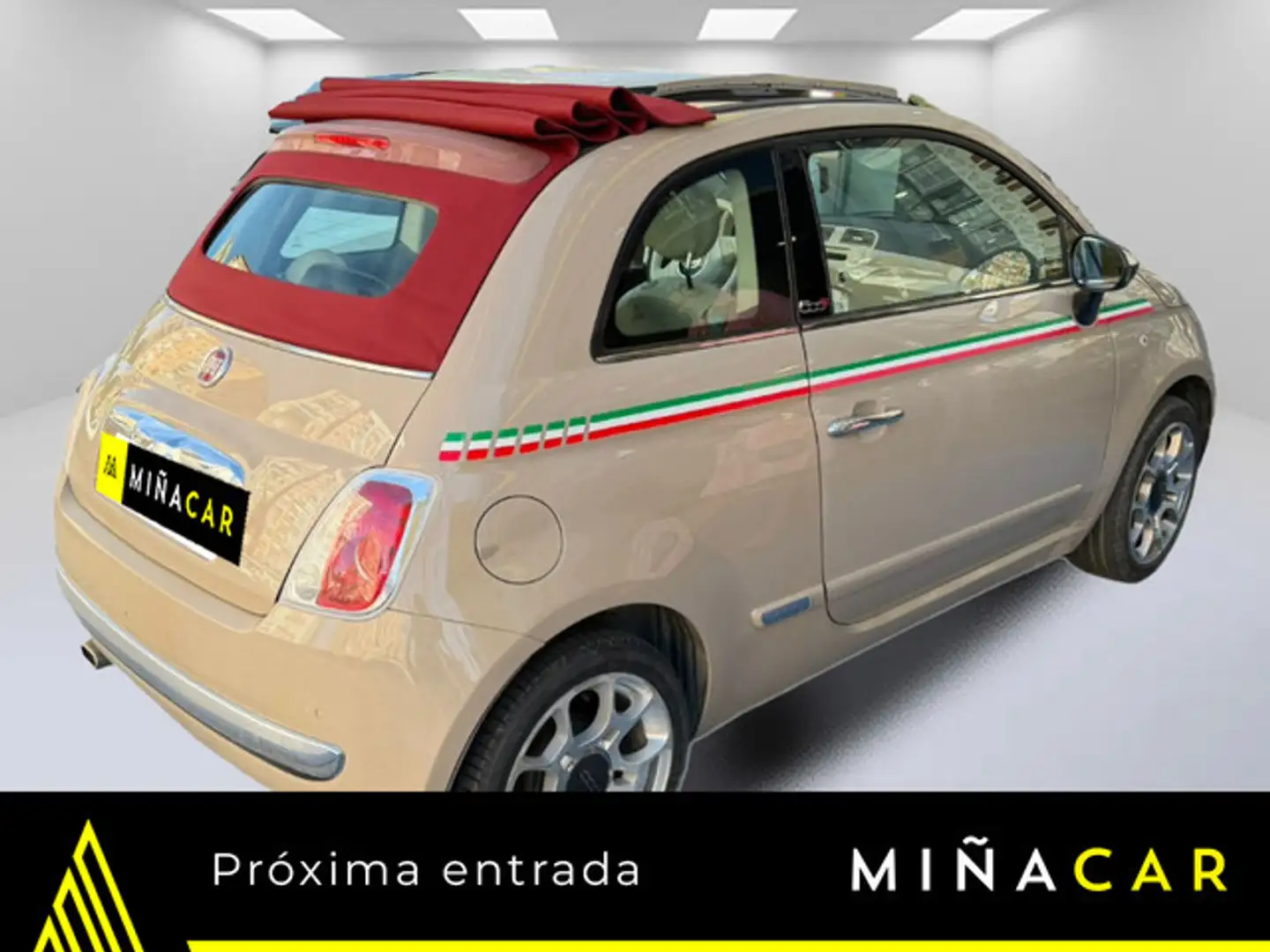 Fiat 500C 1.2 S Marrón - 2