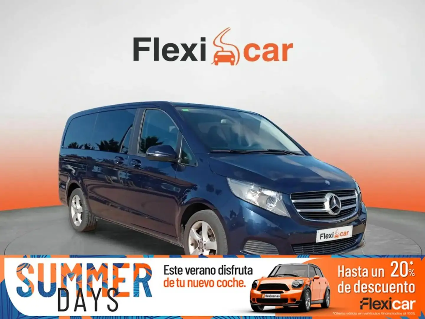 Mercedes-Benz V 200d Compacto Avantgarde 7G-Tronic Niebieski - 1