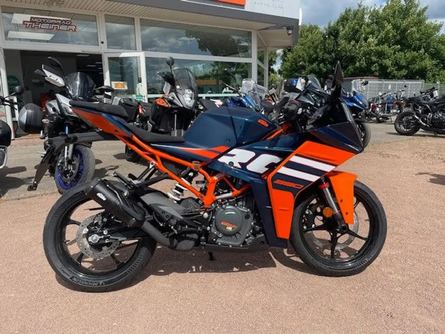 KTM RC 390 Azul - 1