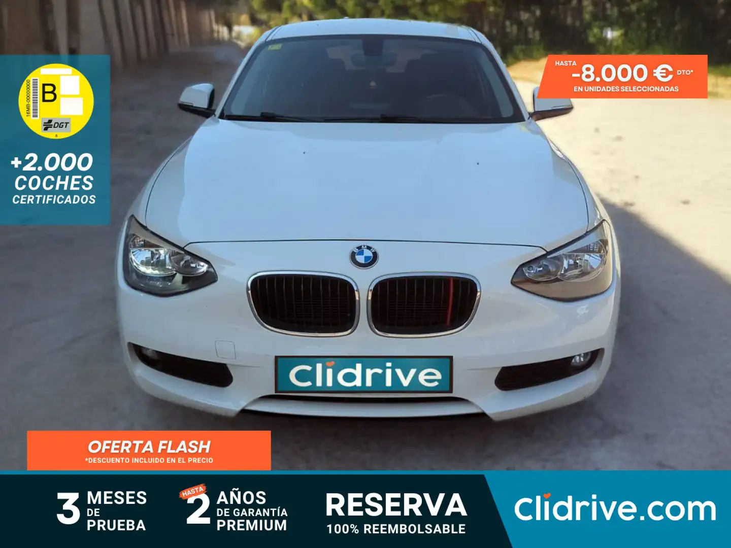 BMW 116 116d Efficient Dynamics Edition Blanco - 1