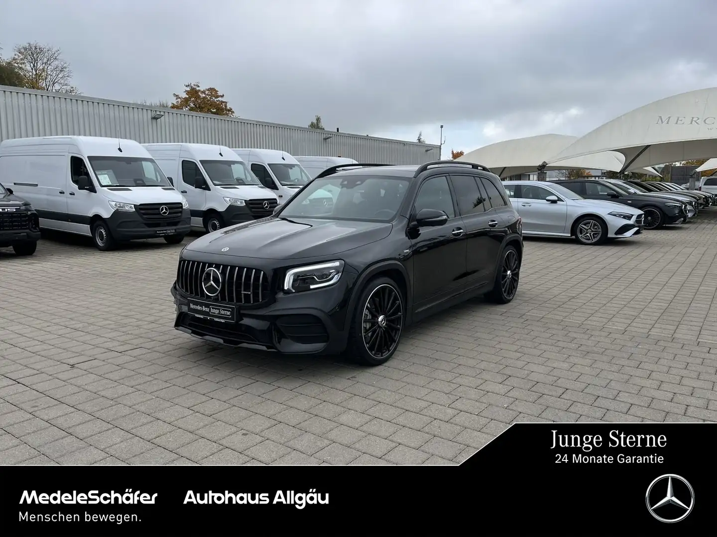 Mercedes-Benz GLB 35 AMG GLB 35 AMG 4M Night 21" Pano 7-Sitzer LEDER HuD Schwarz - 1