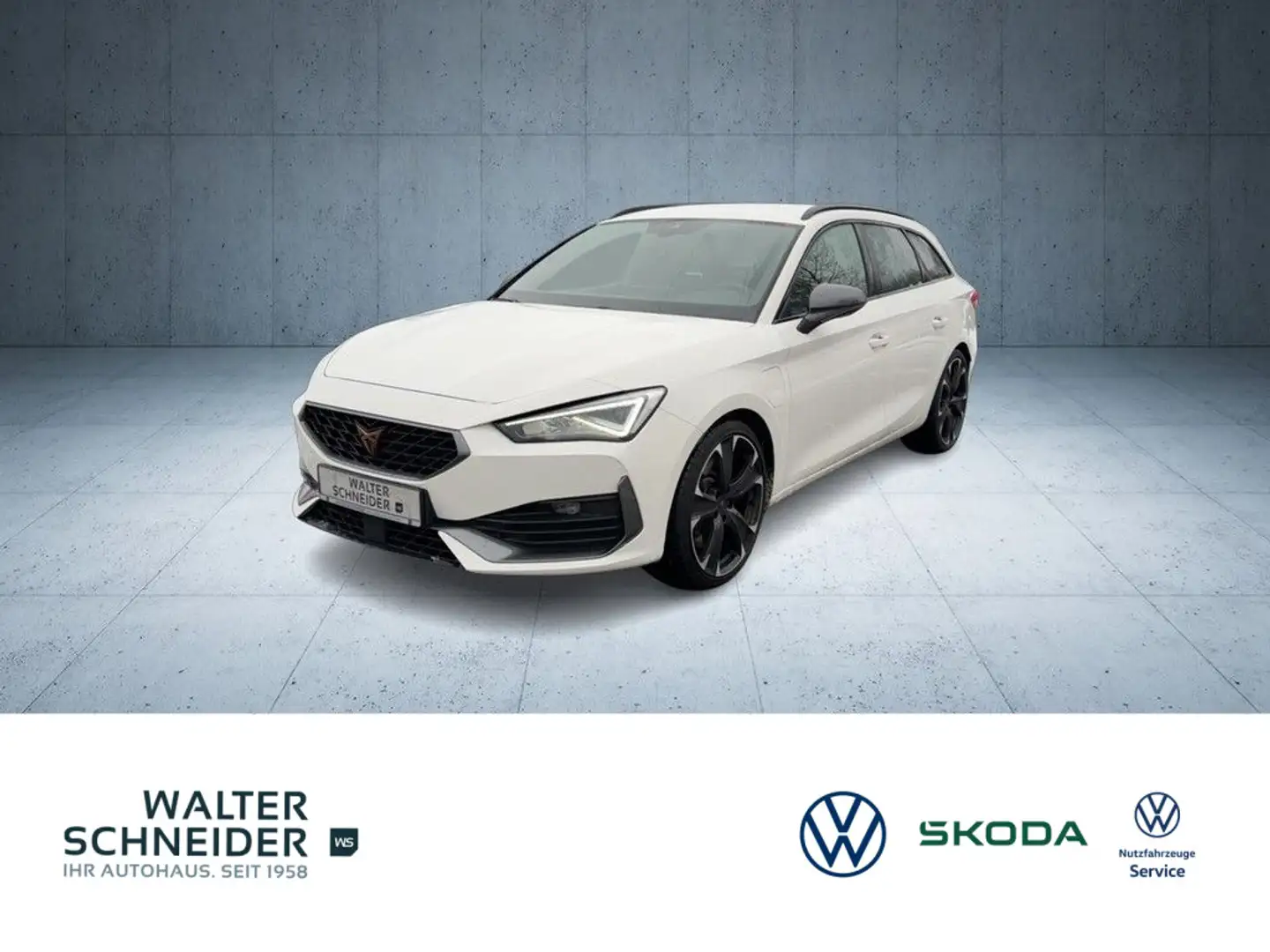 SEAT Leon 1.4 TSI DSG VZ e-Hybrid Navi LED AHK Weiß - 1