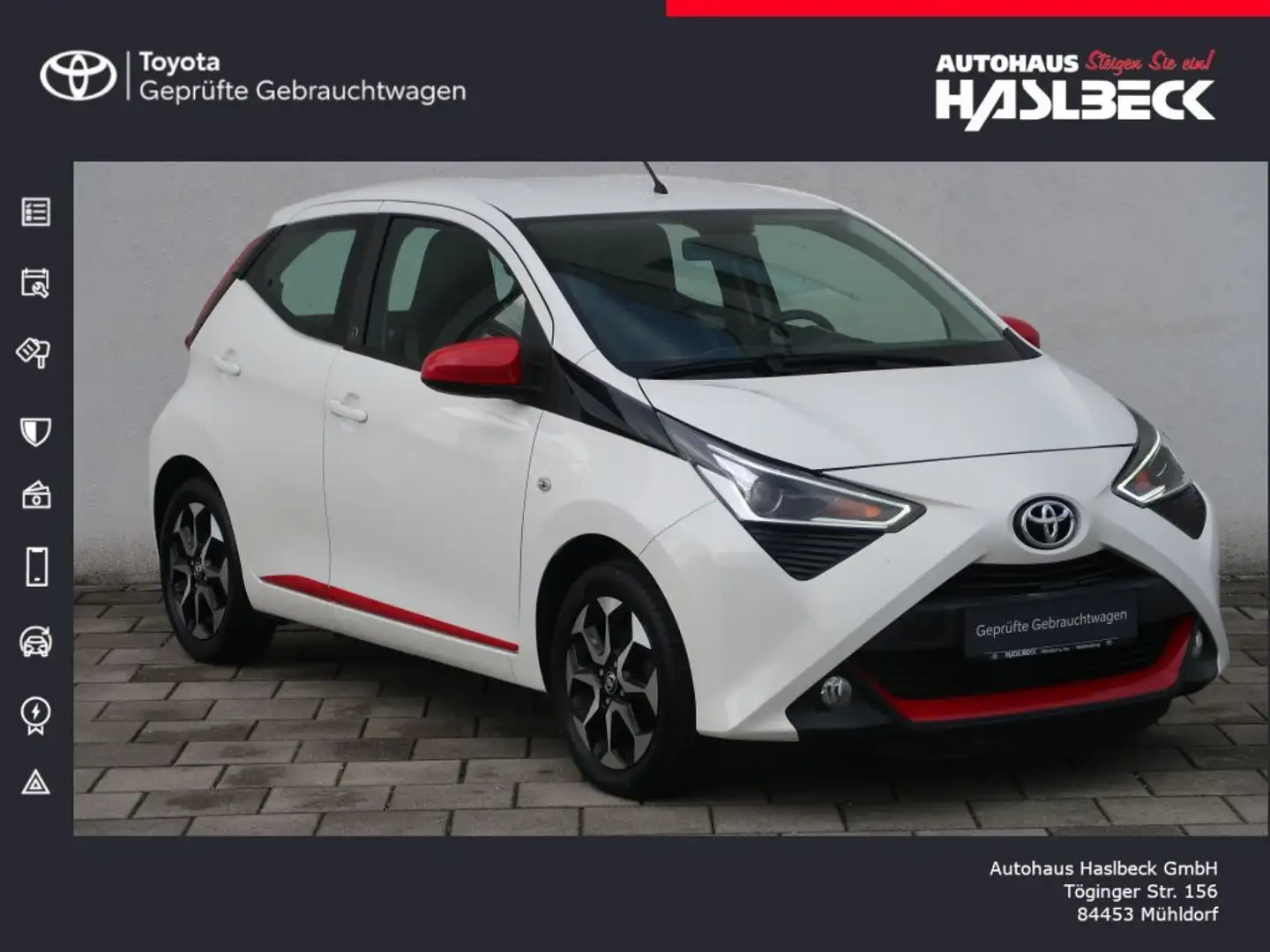 Toyota Aygo X x-play Team Deutschland Weiß - 1