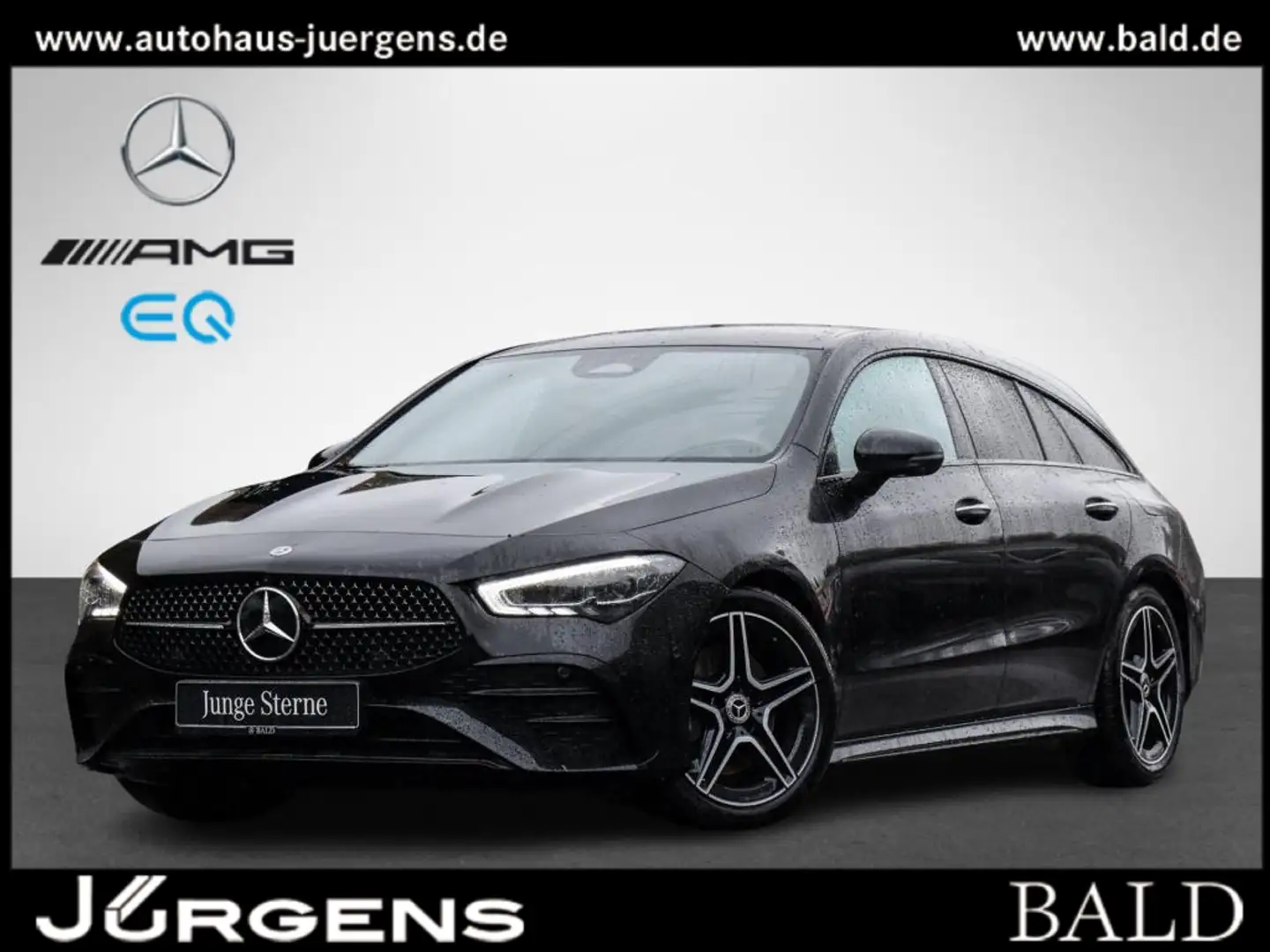 Mercedes-Benz CLA 200 d SB AMG-Sport/Pano/Night/MLB/360/Distr Schwarz - 1
