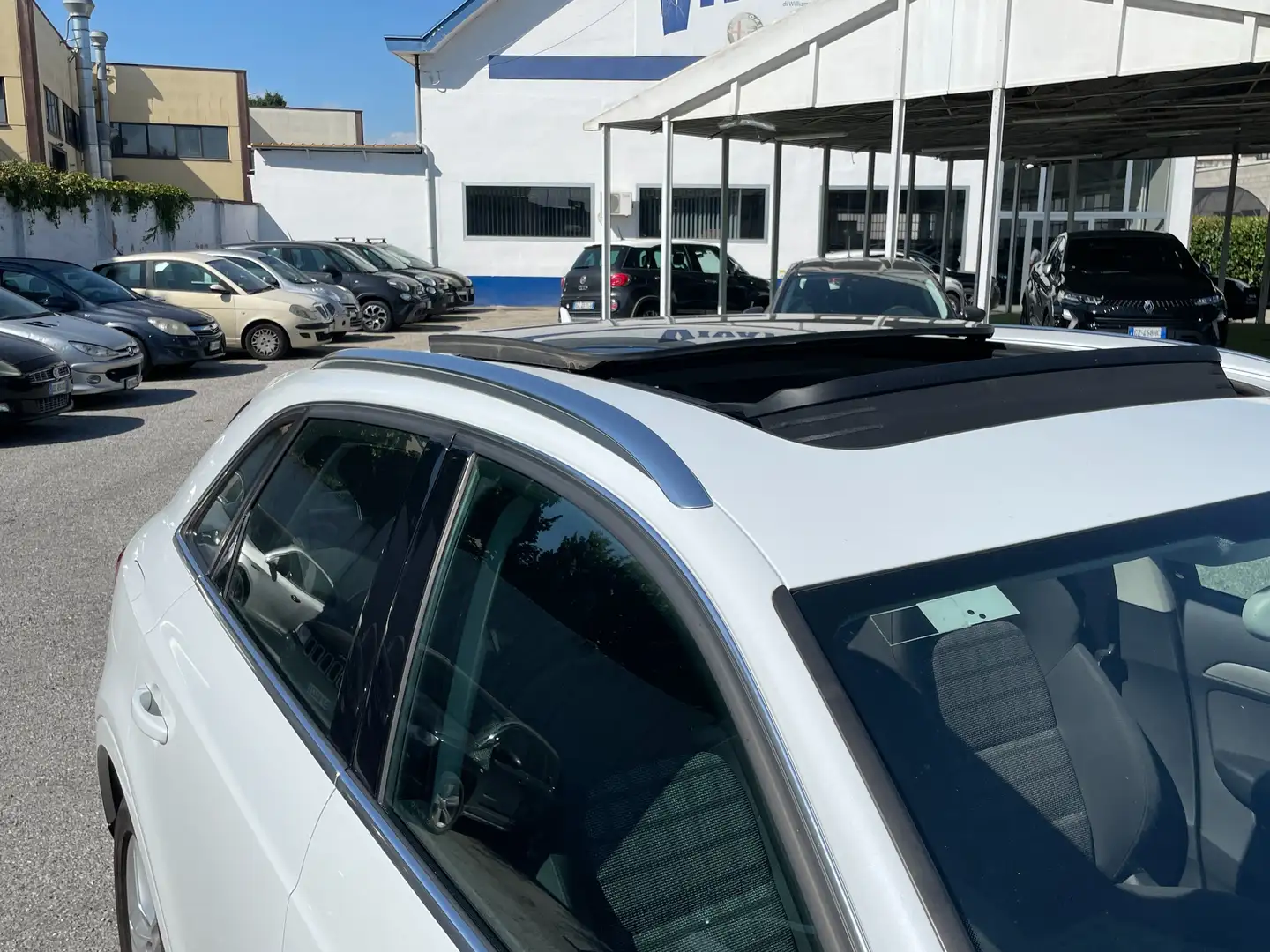Audi Q3 2.0 TDI Ed. Sport Quattro 150CV + TETTO APRIBILE Blanco - 2