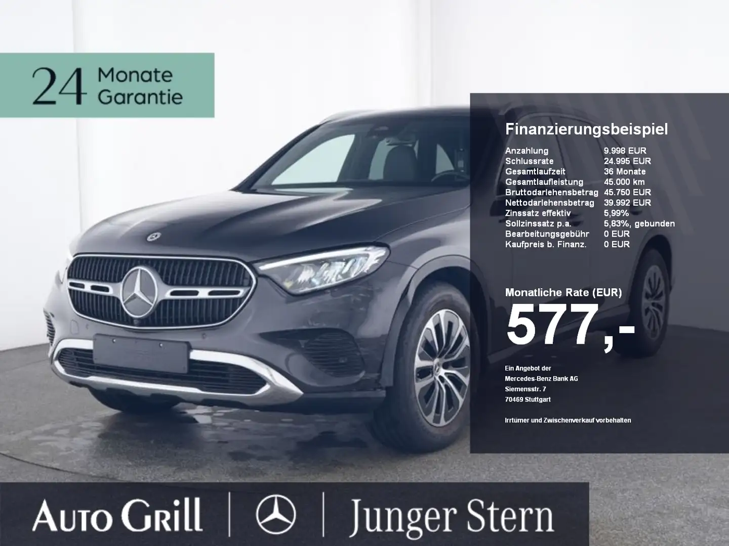 Mercedes-Benz GLC 200 Avantgarde 360 DistronicOD Burmester Grau - 1