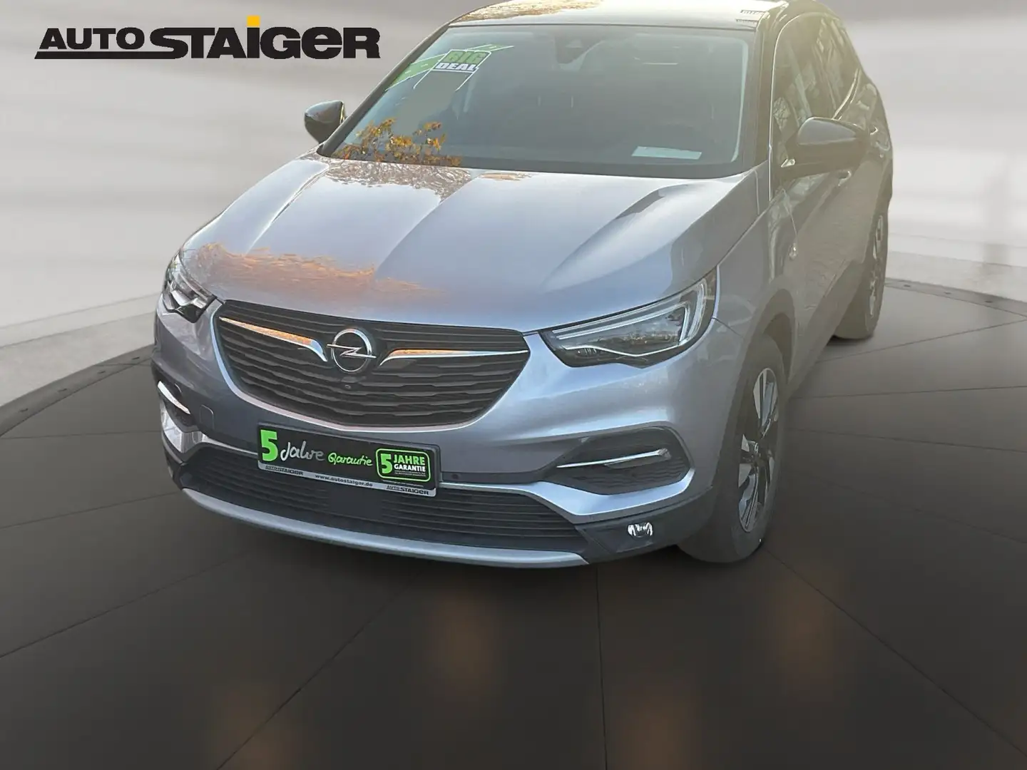 Opel Grandland 1.6 Turbo INNOVATION Navi Sitzheizung Grijs - 2