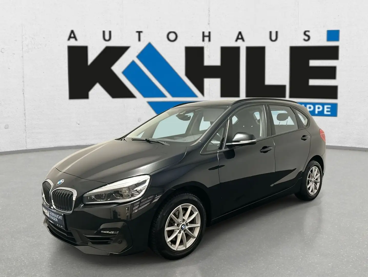 BMW 218 i Active Tourer Advantage Schwarz - 2