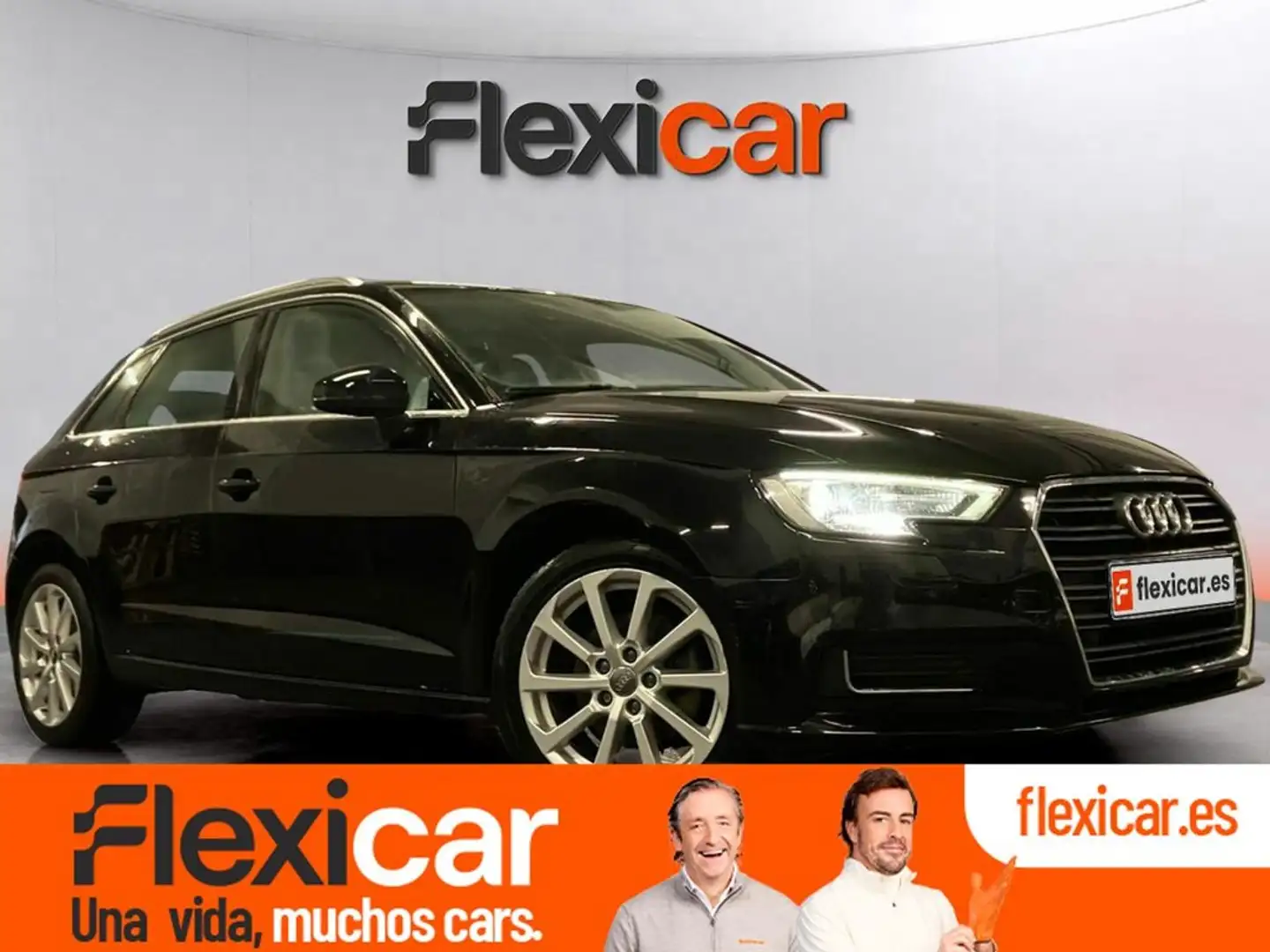 Audi A3 Sportback 1.6 TDI 110CV clean Attraction Negro - 1