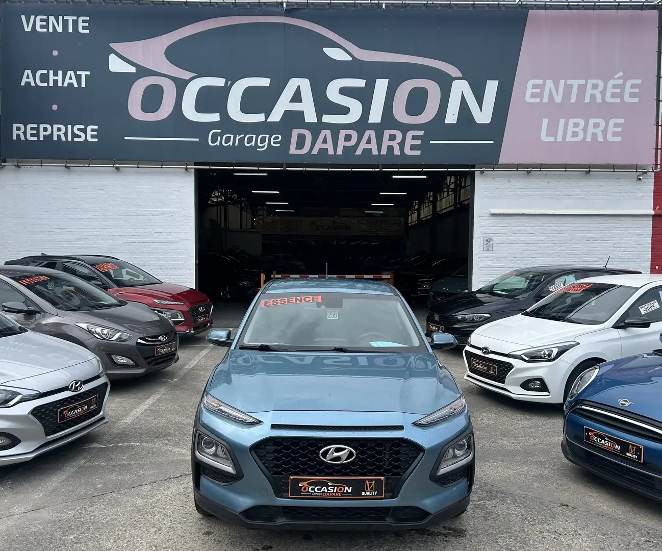 Hyundai KONA AIR 1.0 T-GDi 120CV - 1ER PROPRIO - Garantie 1 an Blauw - 1
