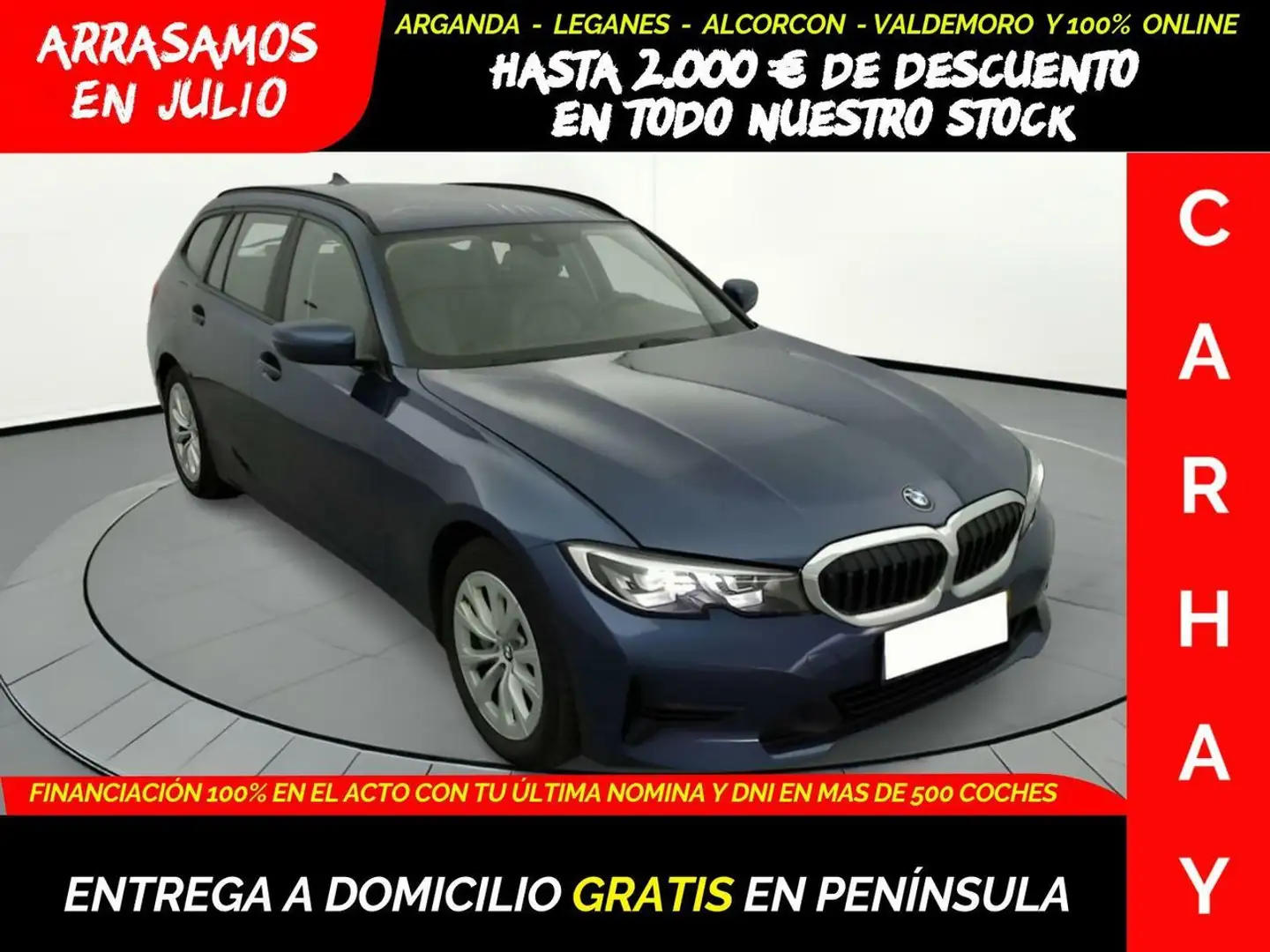 BMW 184 CV Business Pack Plus, Cuir, Attelag Azul - 1