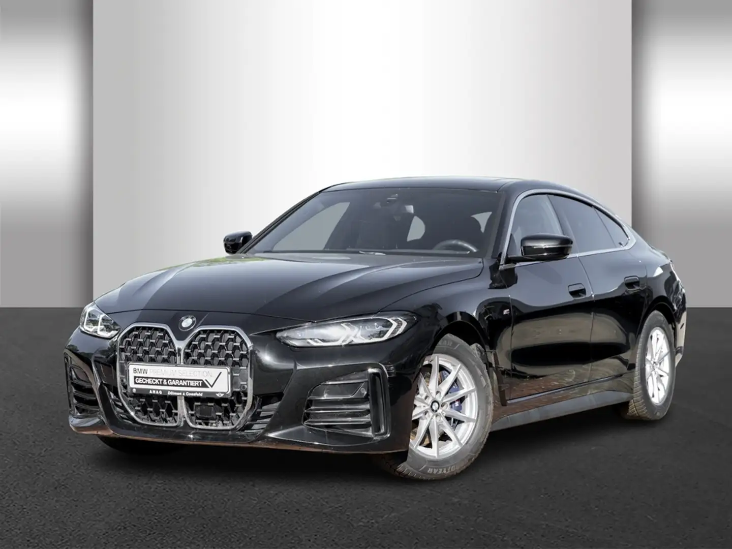 BMW 430 i Gran Coupe M Sportpaket Klimaaut. Glasdach Schwarz - 2