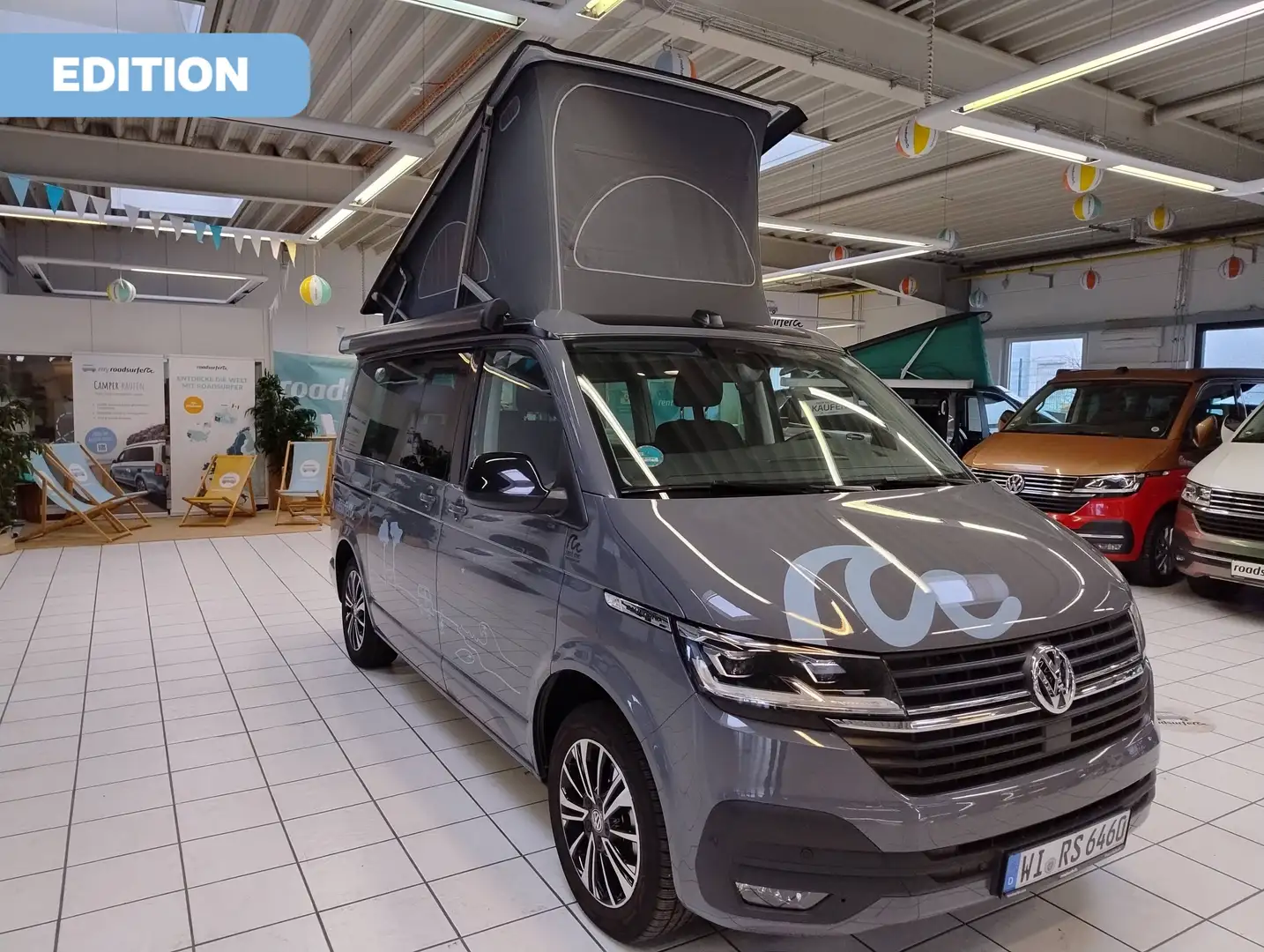 Volkswagen T6.1 California Beach EDITION Grijs - 1