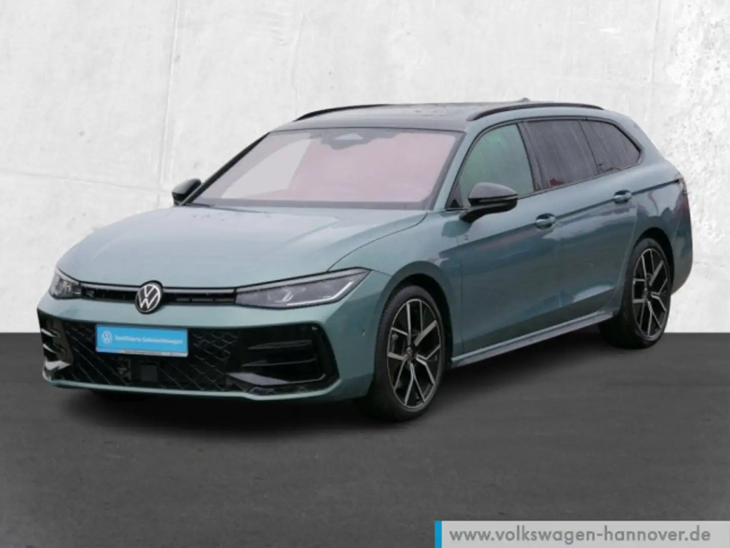 Volkswagen Passat Variant 2.0 TSI DSG 4Motion R-Line Navi P Grün - 2